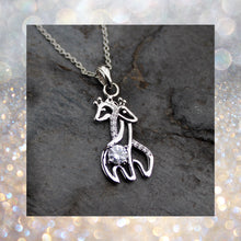Load image into Gallery viewer, Giraffe Pendant Necklace