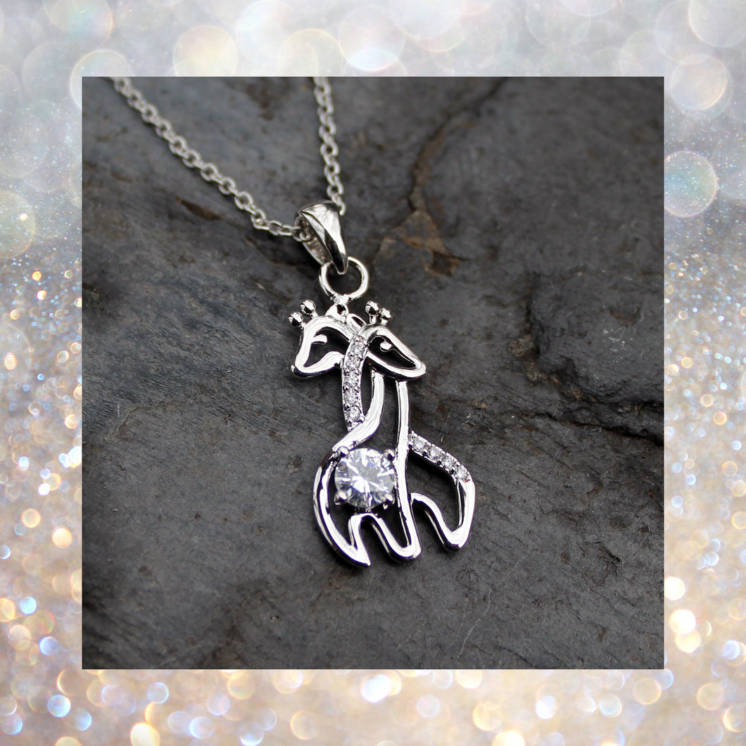 Giraffe Pendant Necklace